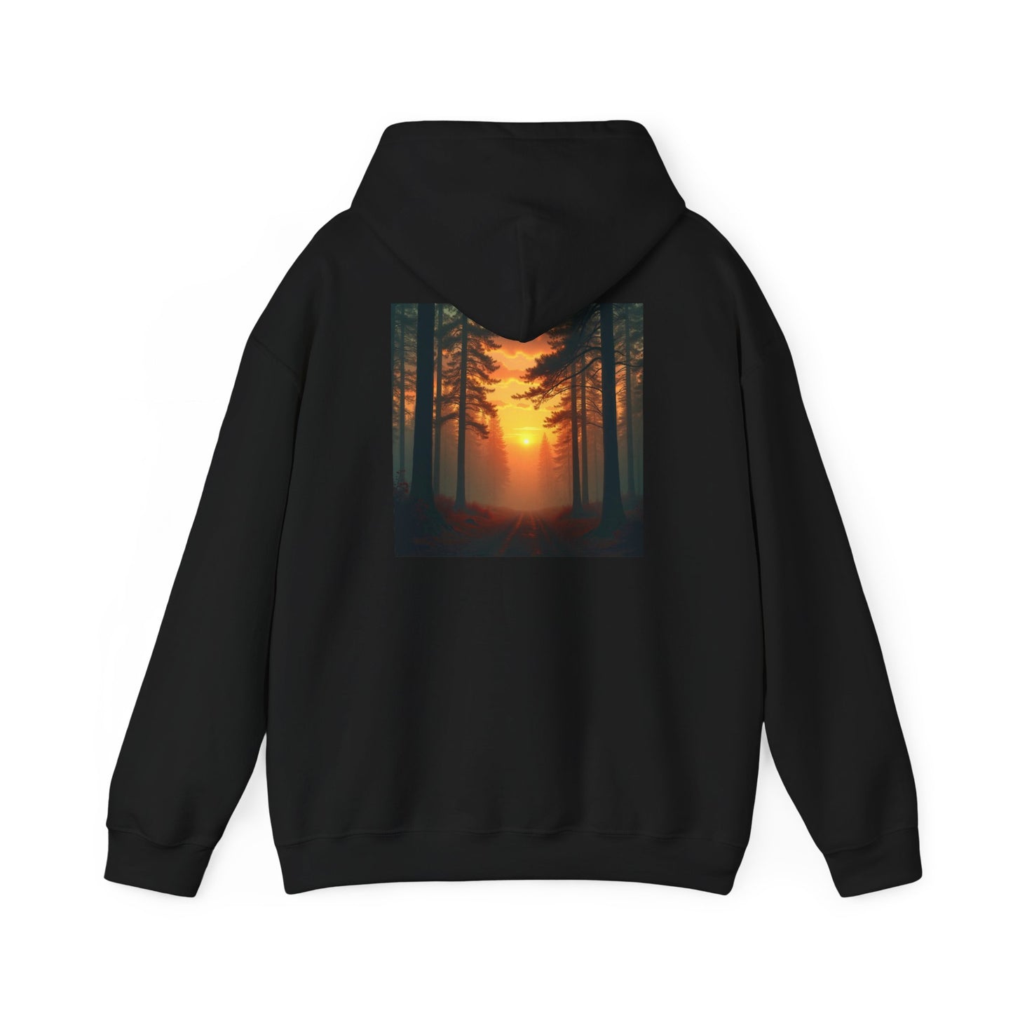 Retro Forest Hoodie - Unisex Heavy Blend™