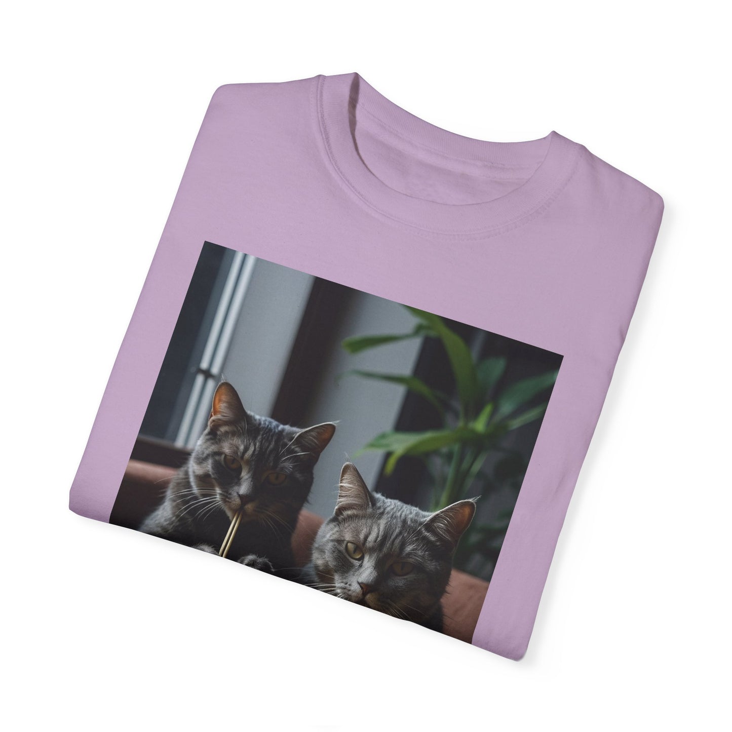 Cats Eating Noodles T-Shirt