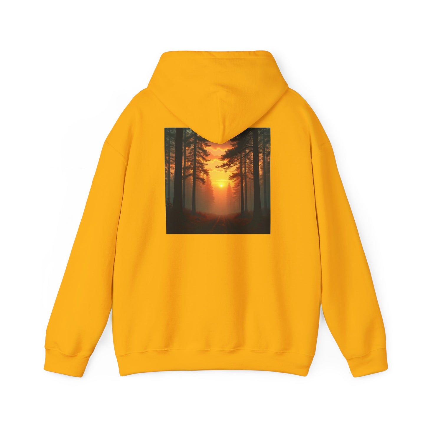 Retro Forest Hoodie - Unisex Heavy Blend™