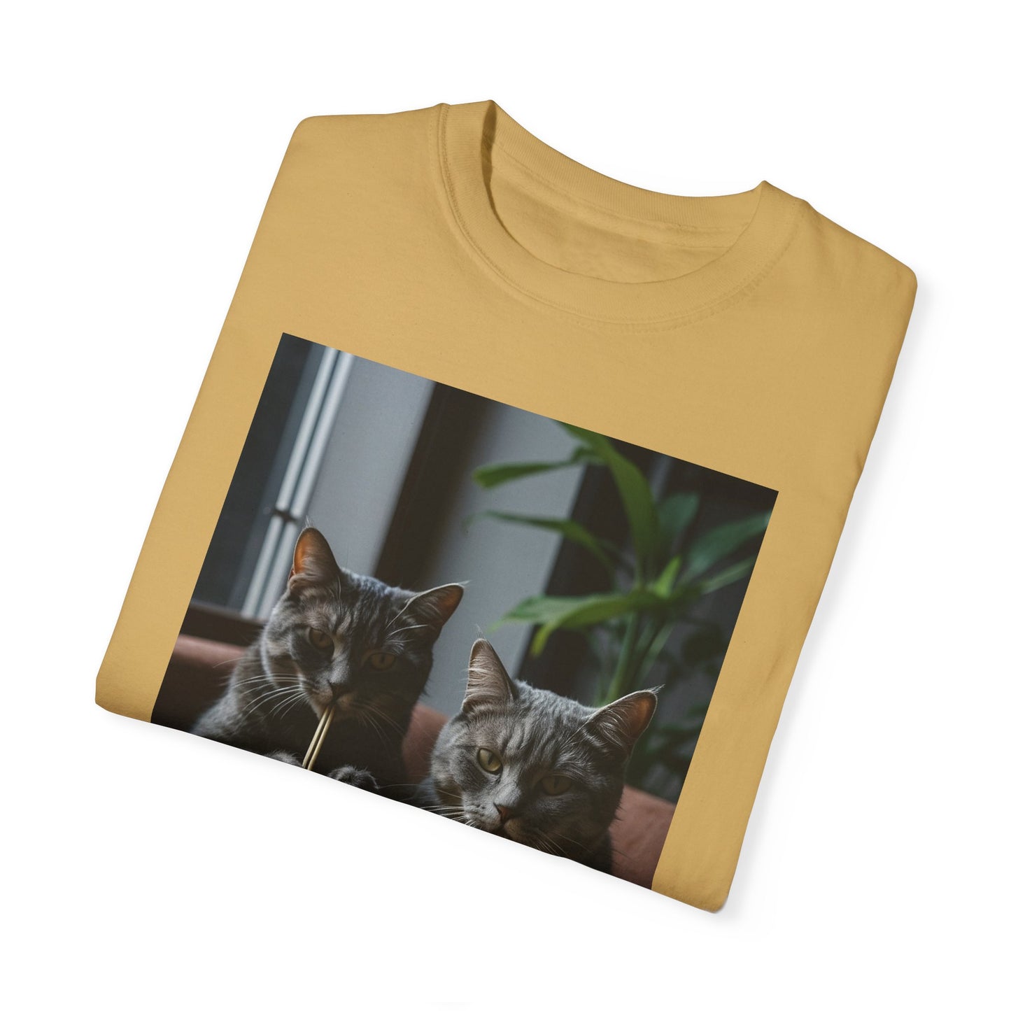 Cats Eating Noodles T-Shirt