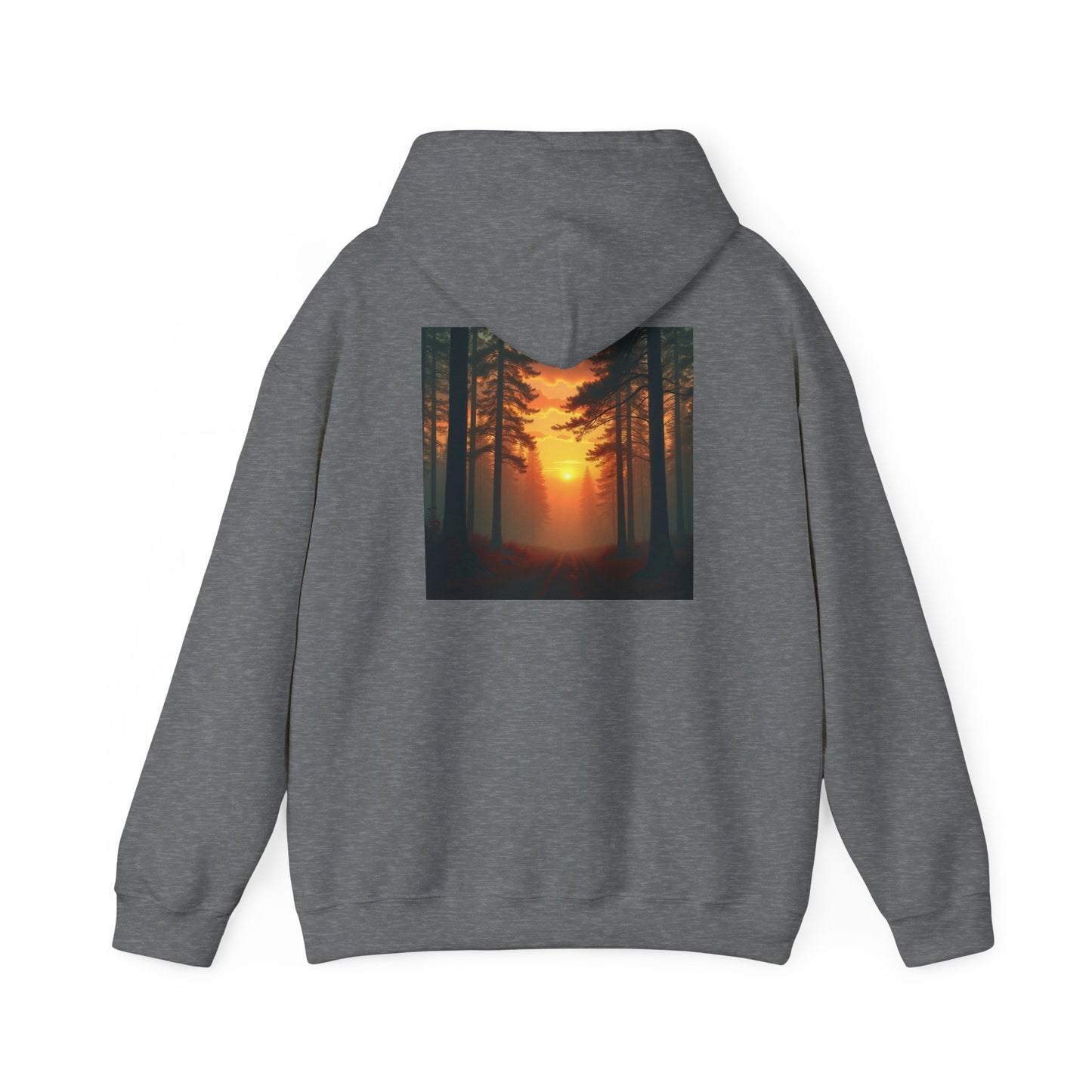 Retro Forest Hoodie - Unisex Heavy Blend™