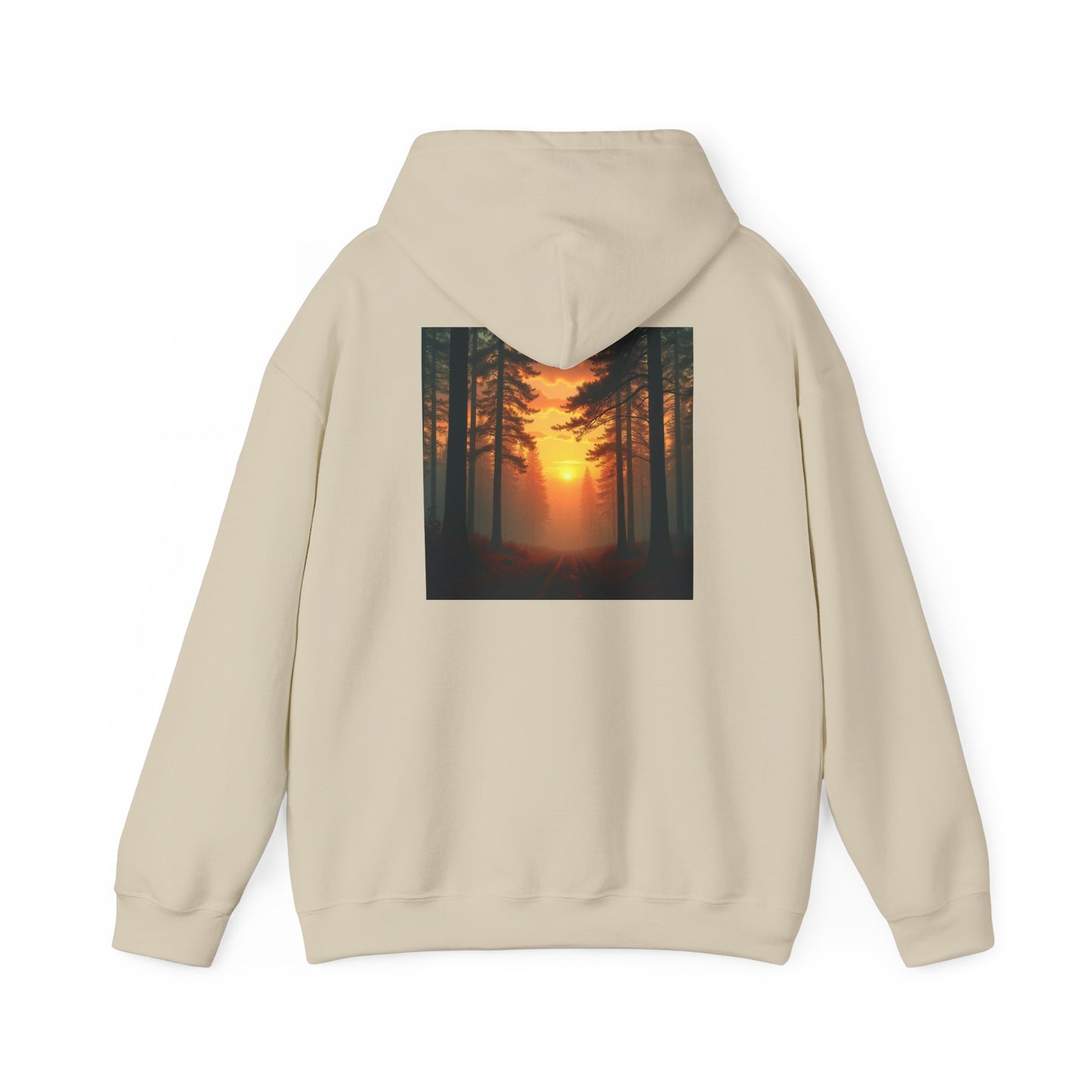 Retro Forest Hoodie - Unisex Heavy Blend™