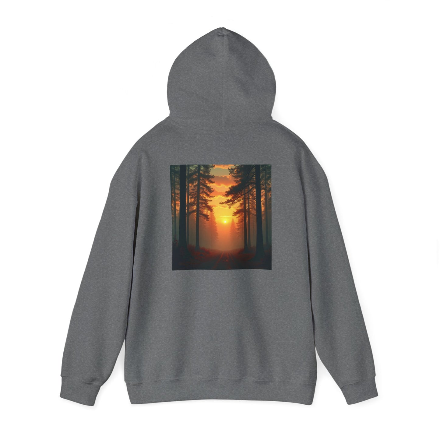 Retro Forest Hoodie - Unisex Heavy Blend™